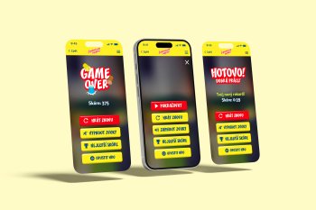 Ve hrách v aplikaci LIPÁNEK si lze porovnávat skóre s ostatními hráči