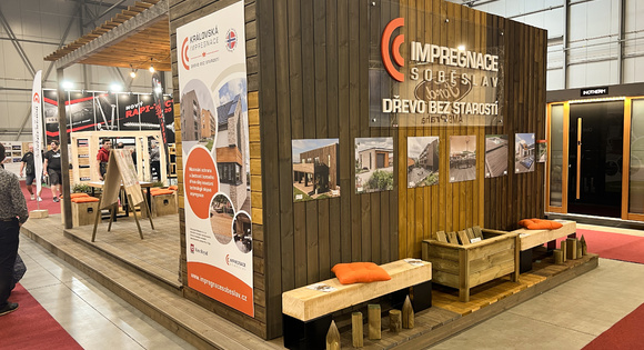 Expozice Impregnace Soběslav na veletrhu FOR ARCH 2023