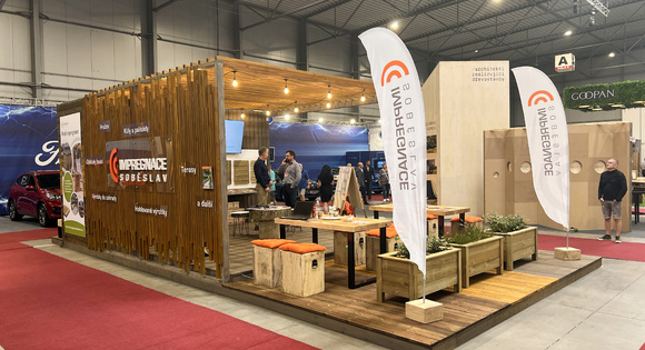 Expozice Impregnace Soběslav na veletrhu FOR ARCH 2023