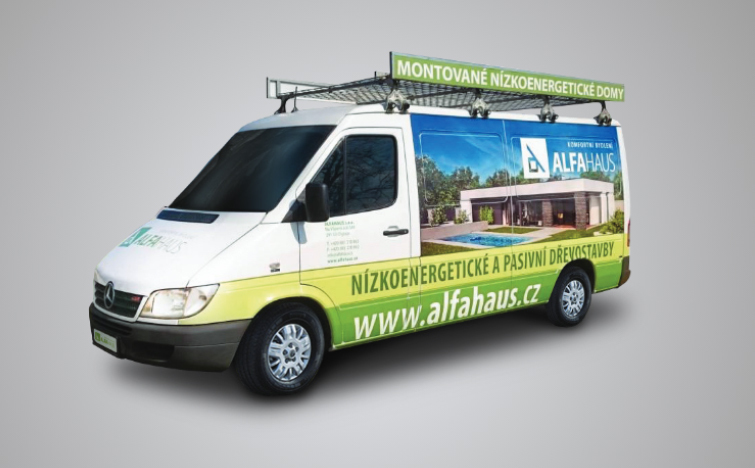 Kliknutím zvětšíte Alfahaus - grafické práce