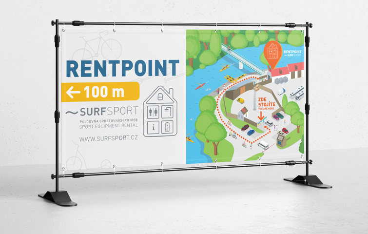 Kliknutím zvětšíte Surfsport - grafické práce