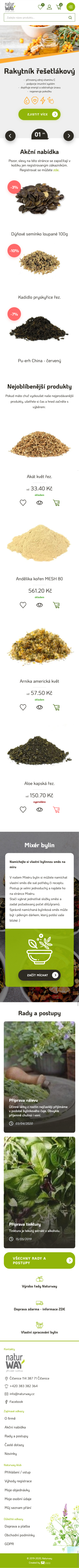 náhled webu