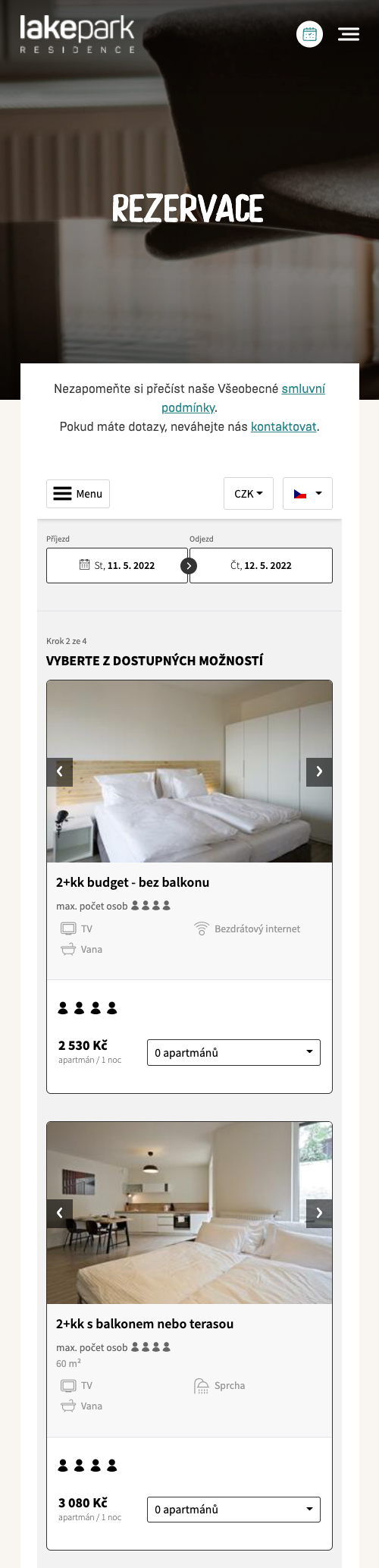 náhled webu