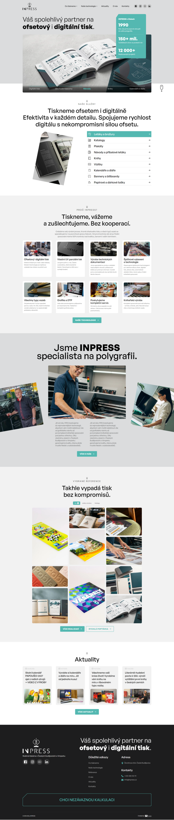 náhled webu